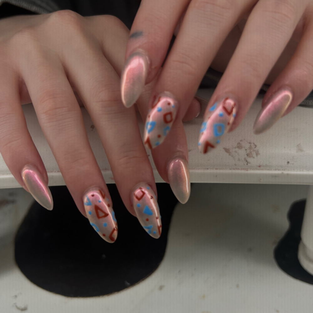 Acrylic full set Long at SayitwithKolour in indianapolis, IN