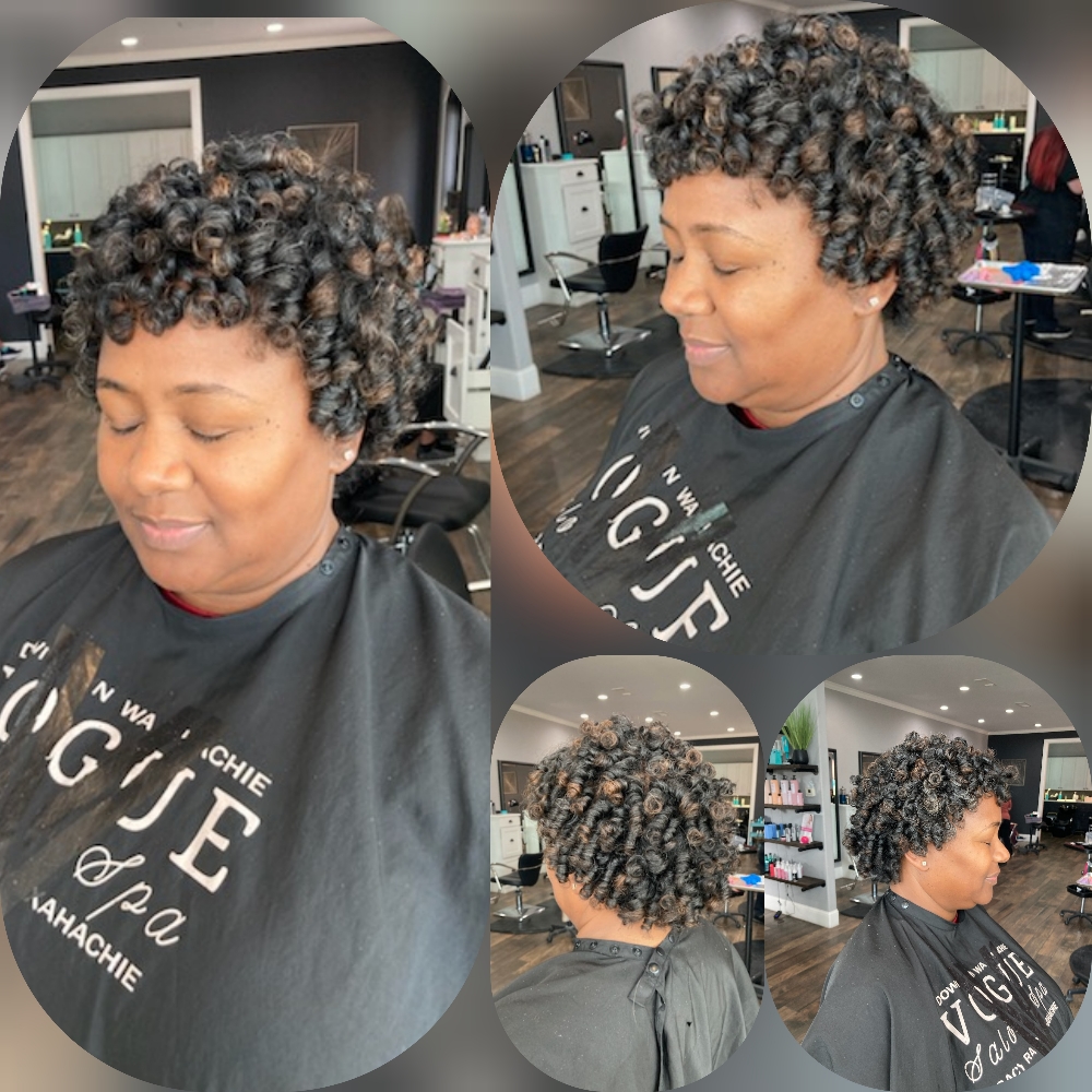 Natural Hair Rod Set
