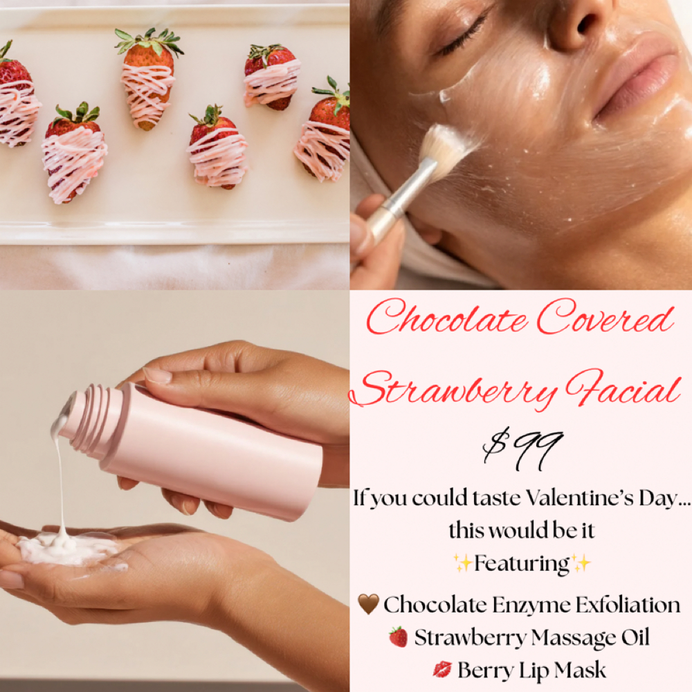 Chocolate Covered Strawberry Facial