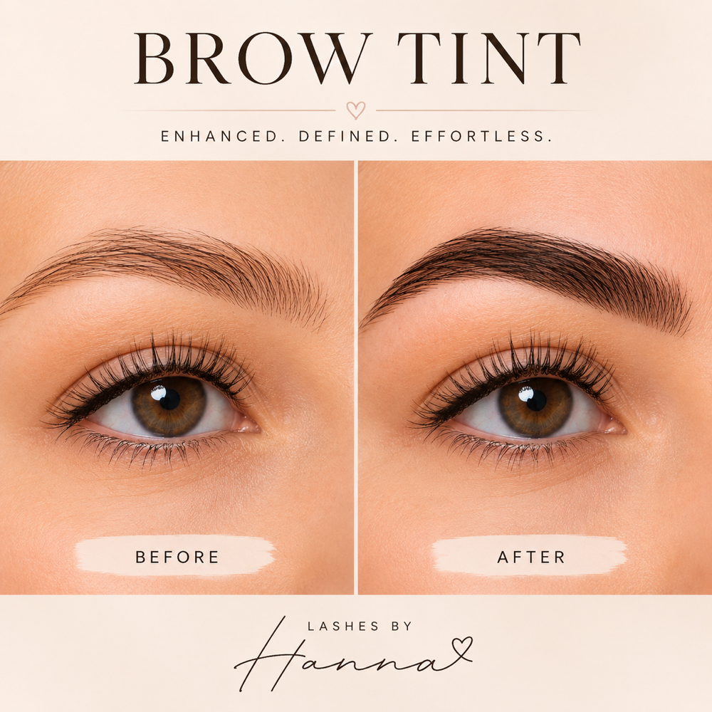 Brow Wax + Tint at Lashes By Hanna in monticello, GA