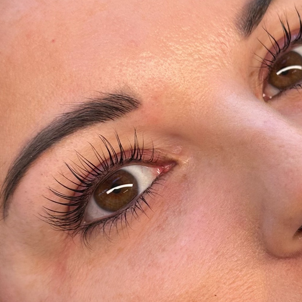 Lashes at bARe skin bar in Williamsburg, IA
