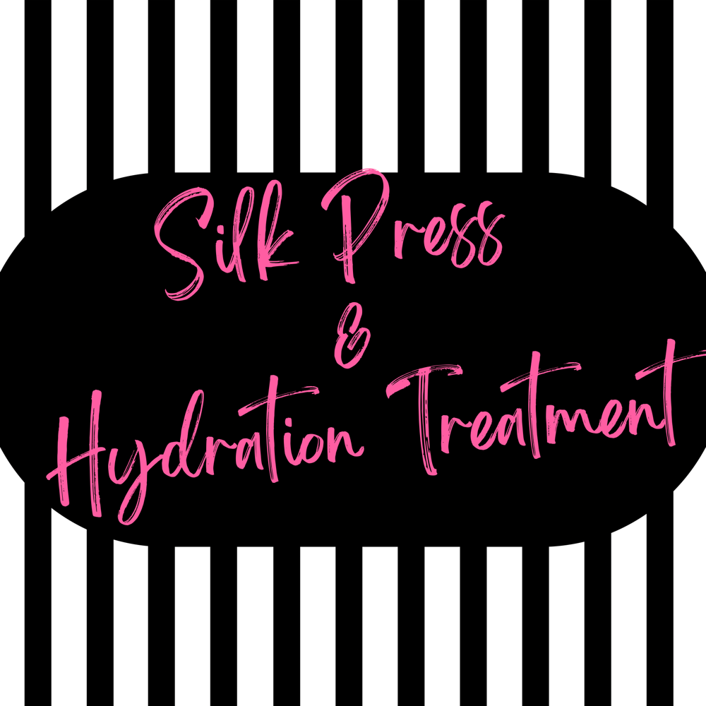 Silk Press With Hydration Treatment