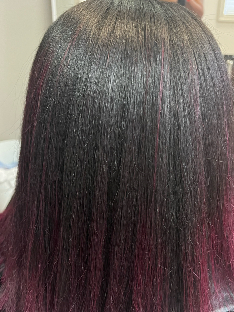 Hydration + Silk Press + Trim
