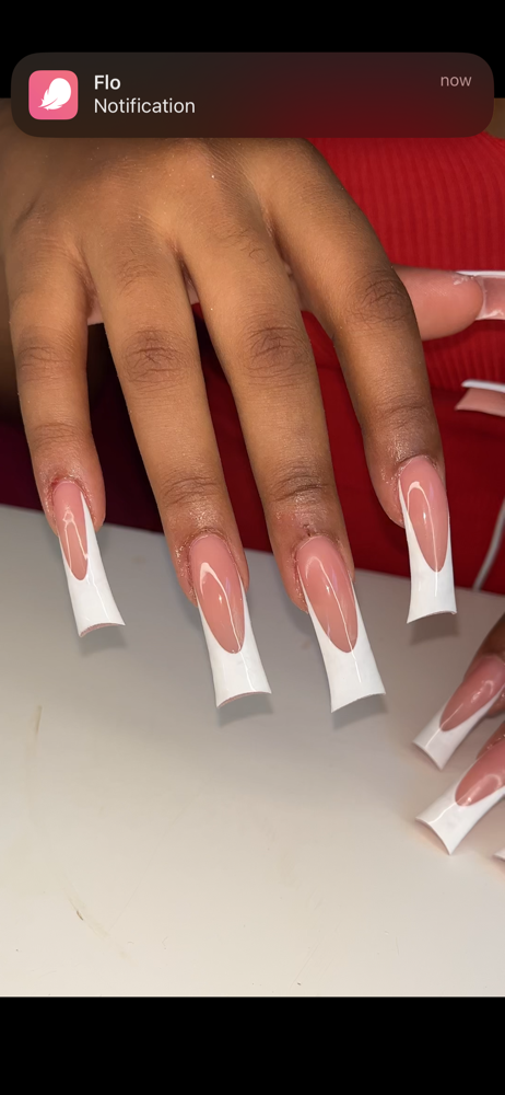 XL acrylic nails