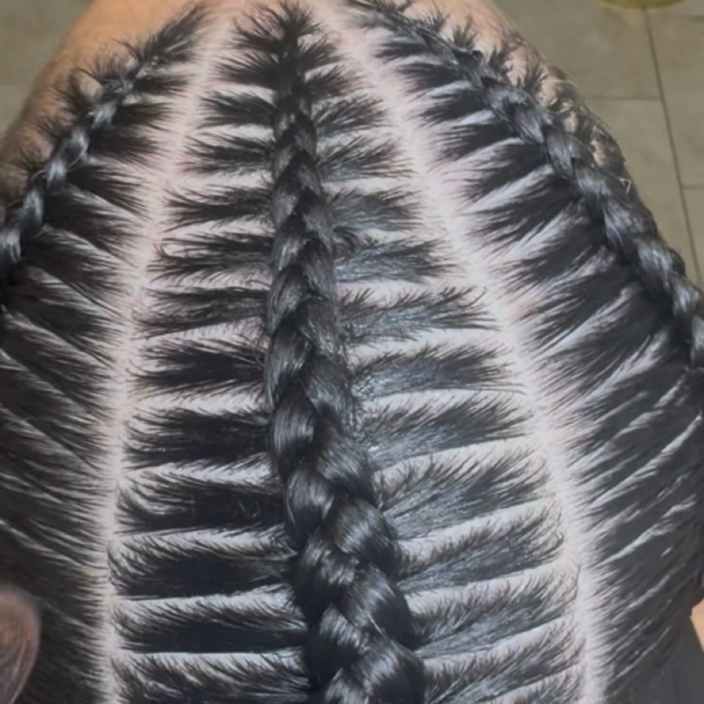Braids at Gigi Beauty Bar in Plantation, FL