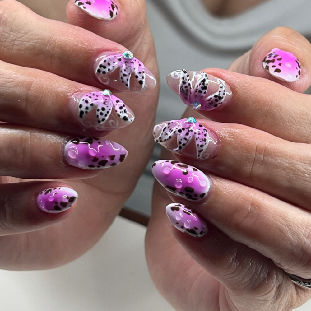 3D Art Per Nail at It’s Nails by Sam in Massillon, OH