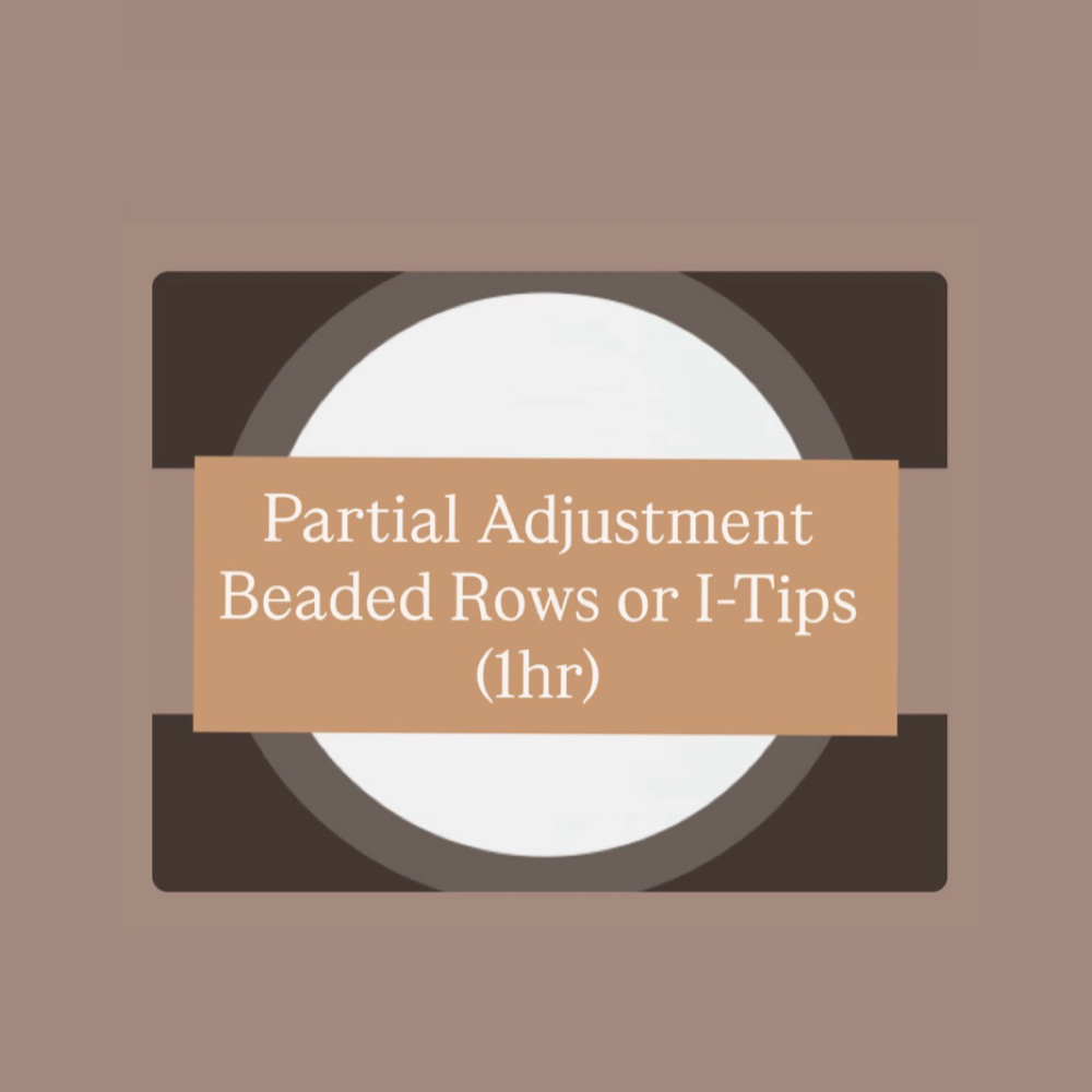 Partial Adjustment Rows or I-Tips at Beauty By Mel Gray in Atlanta, GA