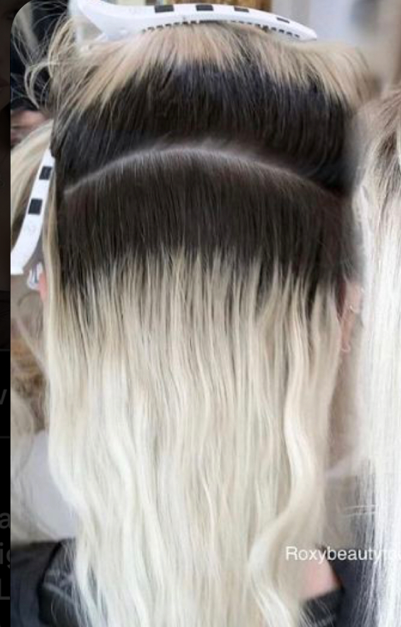 Total Blonde Root Touch Up at The Artist’s Cupboard hair salon in New Caney, TX