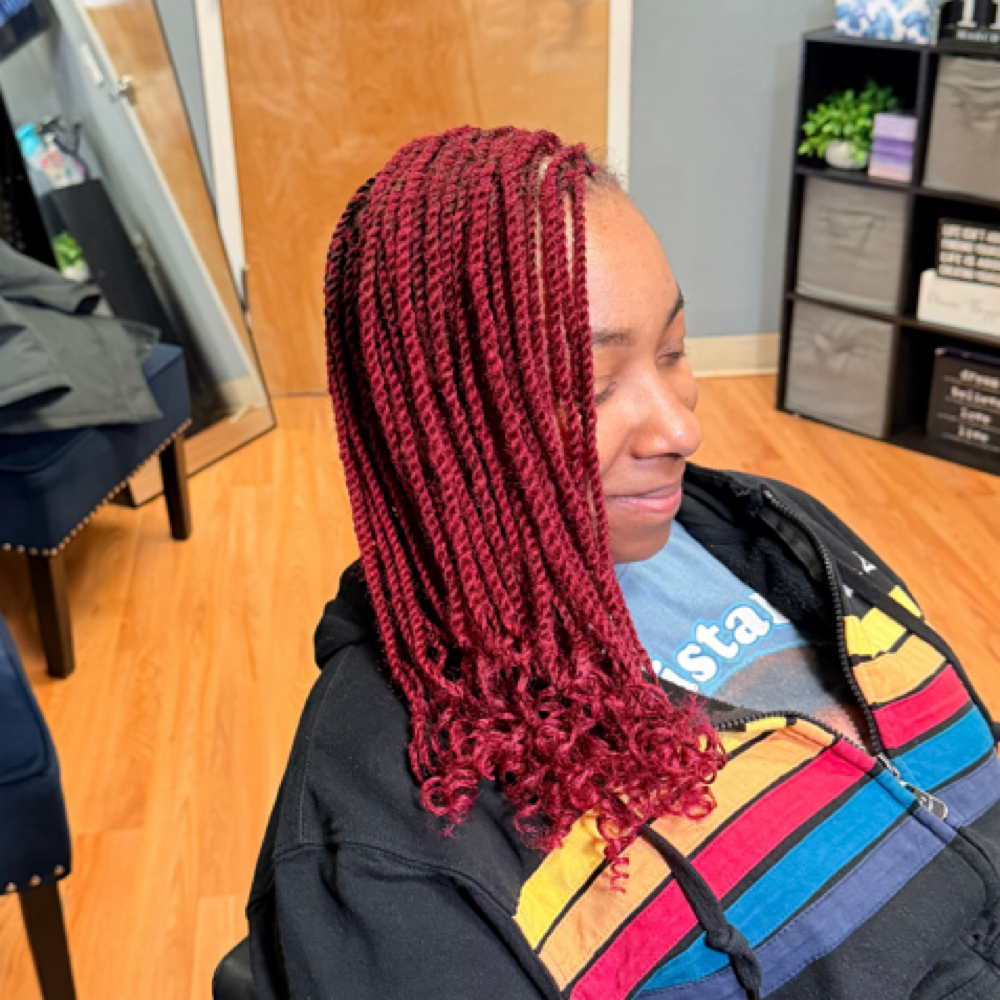 Mini Twists (Mohawk) at JCTouch Salon in Parkville, MD