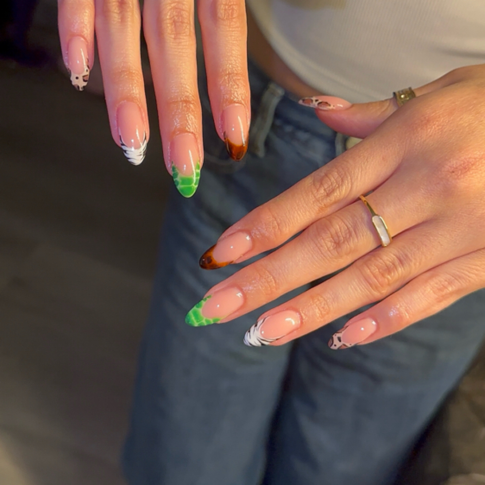 Structured Manicure at Nails by Tierra in Lemoore, CA