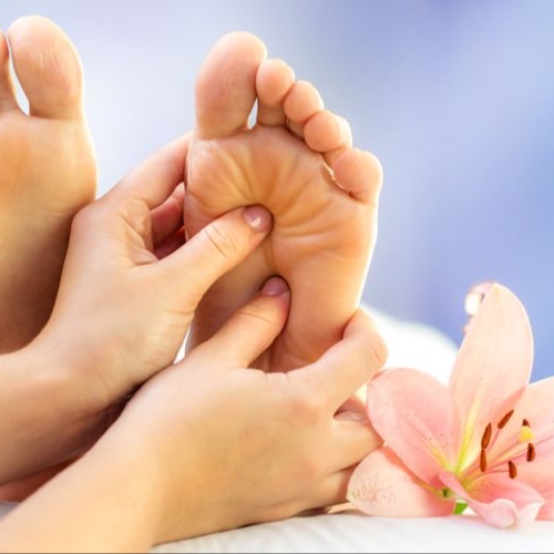 Heated Foot Massage Add-On (10 min) at Aesthetics By Celine in Northridge, CA