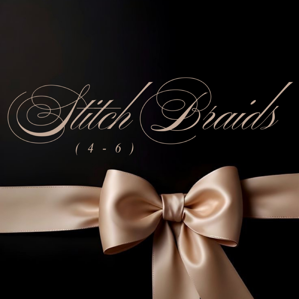 Straight Back Stitch Braids (4-6) at Kloud9 Beauty & CO., LLC in Homestead, FL