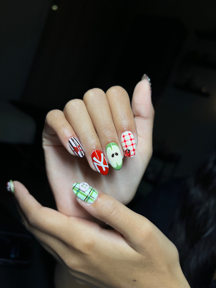 Full Acrylic Set at KG Haus of Beauty in Leander, TX