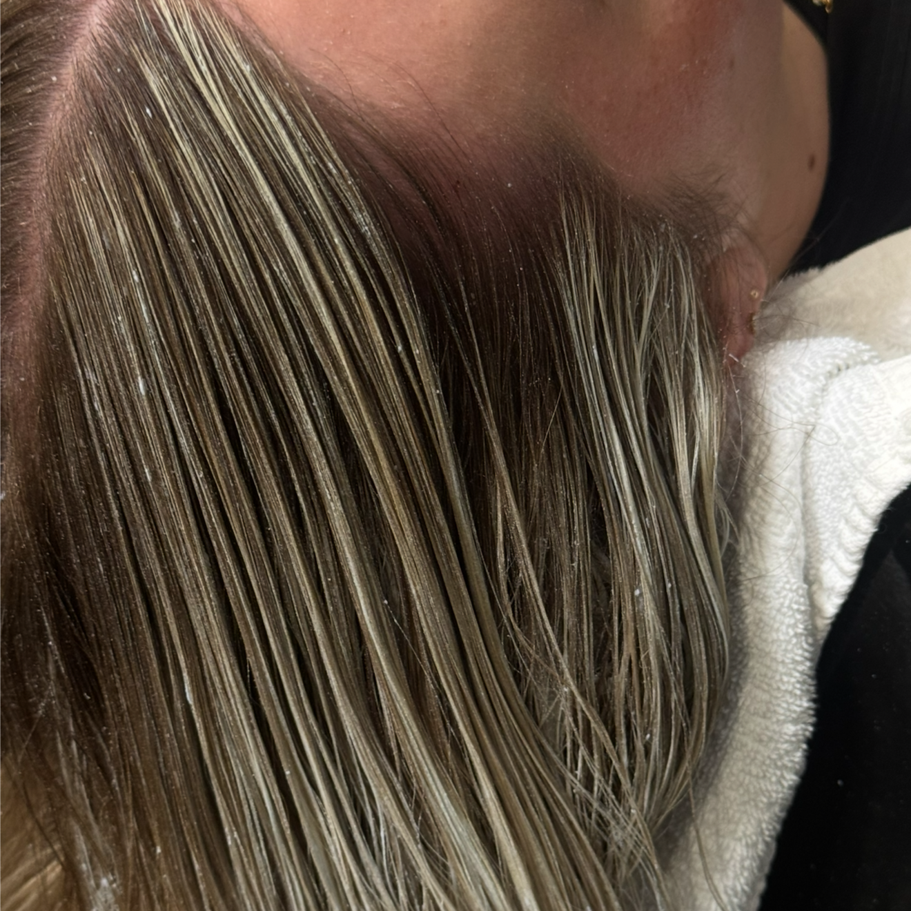 PARTIAL BLONDING - EM at The Nest Salon in Brea, CA