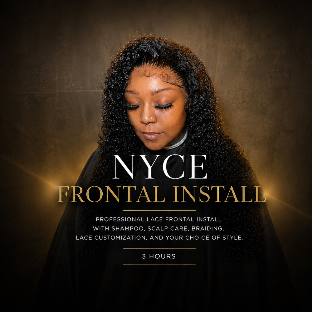 NYCE Frontal Install at SO NYCE STUDIO in Fayetteville, NC