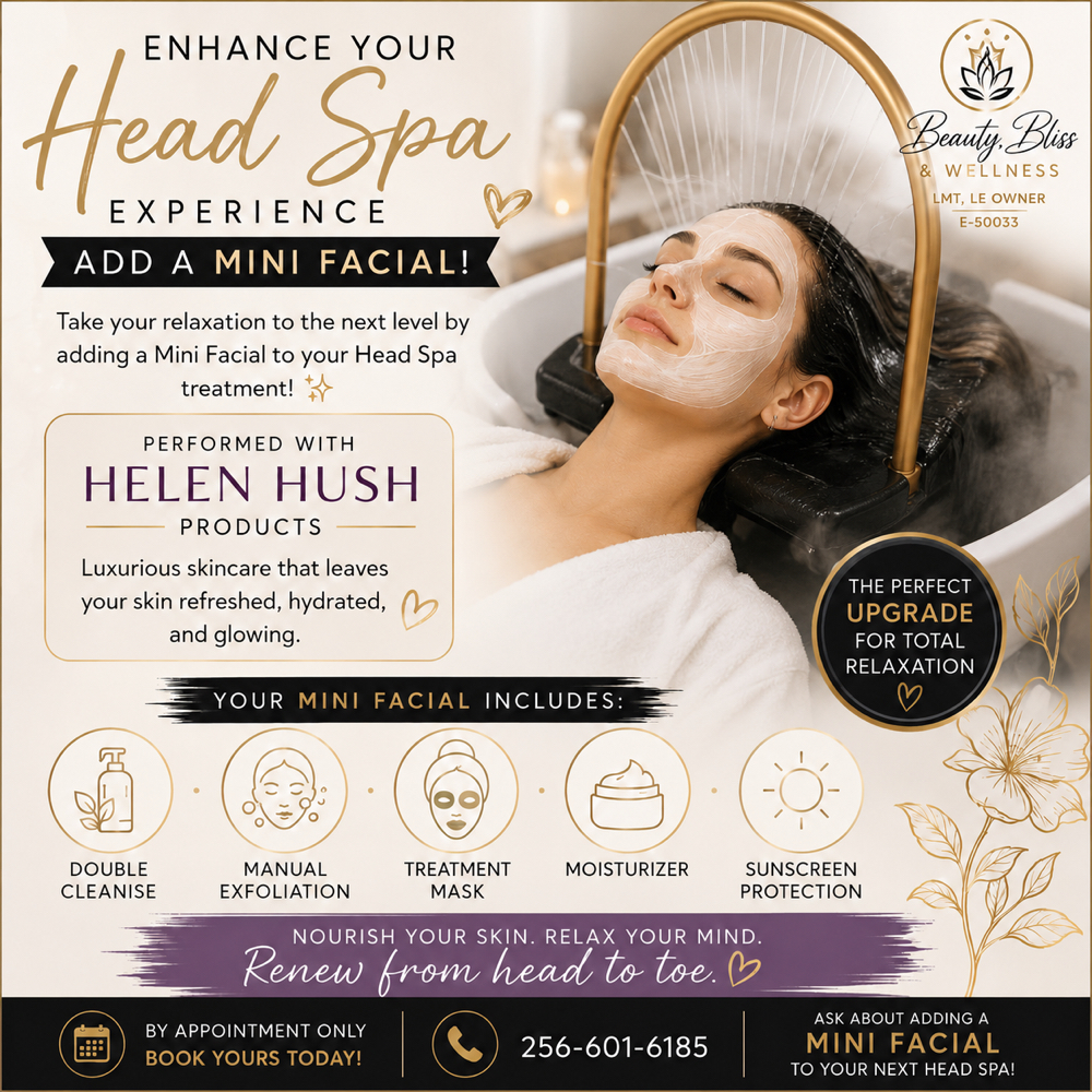 Add-on  Mini Facial at Beauty, Bliss and Wellness LLC in Rainsville, AL