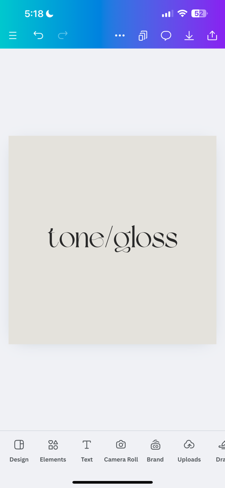 Toner/Gloss