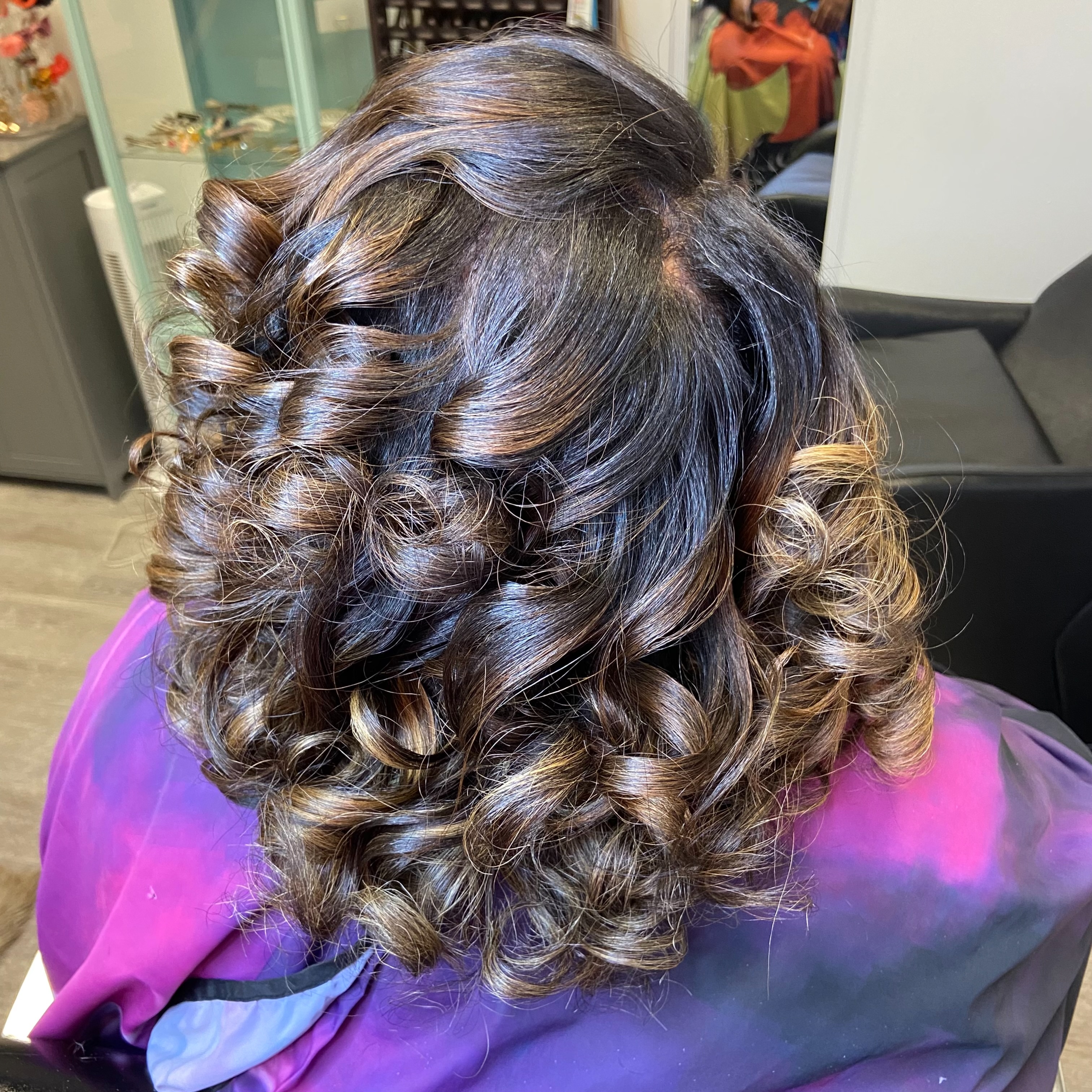 Hard Texture Press (Silk Press) at Beyond Essence and Beauty in Reynoldsburg, OH