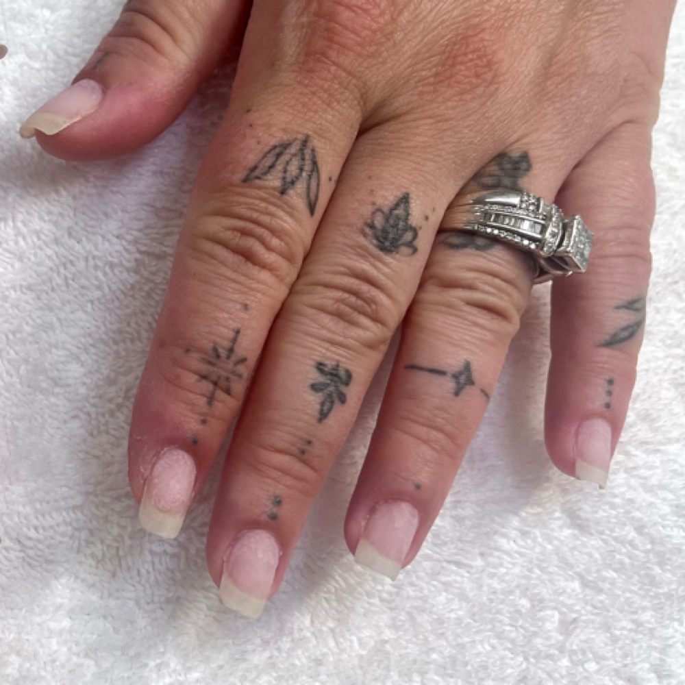 Structered Manicure *designs extra* at Maddie Made It in Muncie, IN