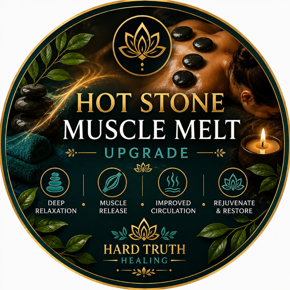 Hot Stone Muscle Melt Upgrade at Hard Truth Healing & Massage in Oak Park Heights, MN