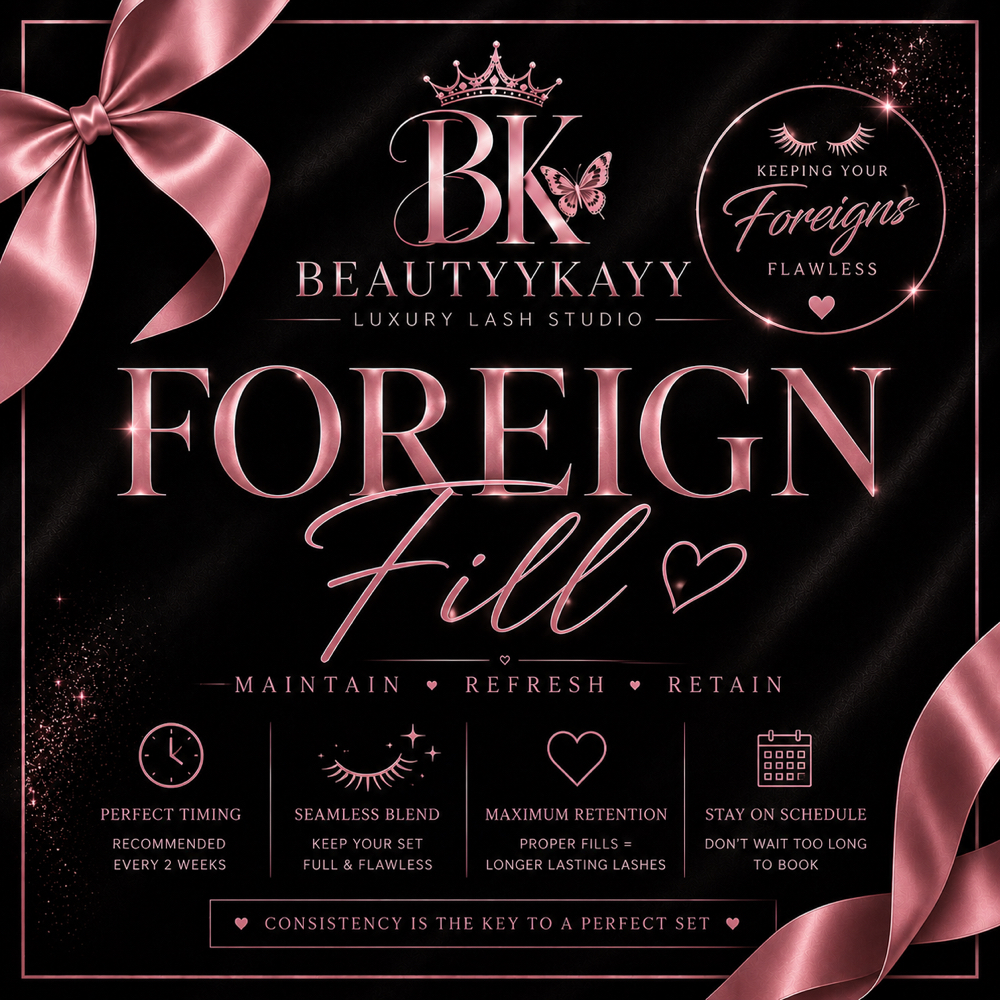 Foreign Fills at BeautyyKayy in San Antonio, TX