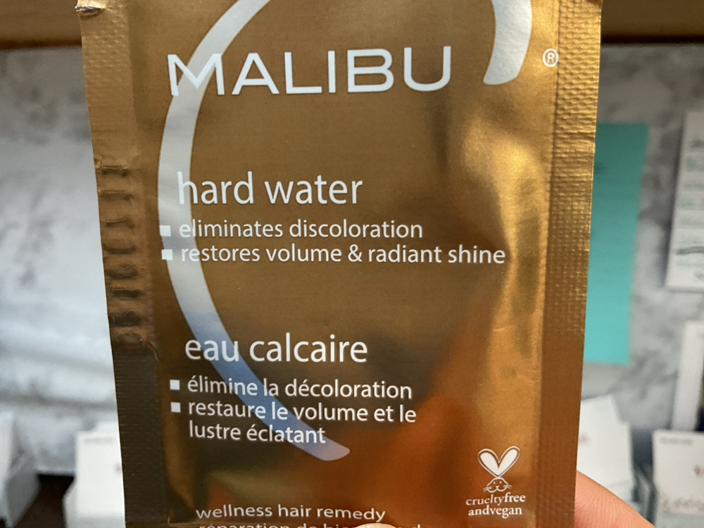 Malibu hard water treatment