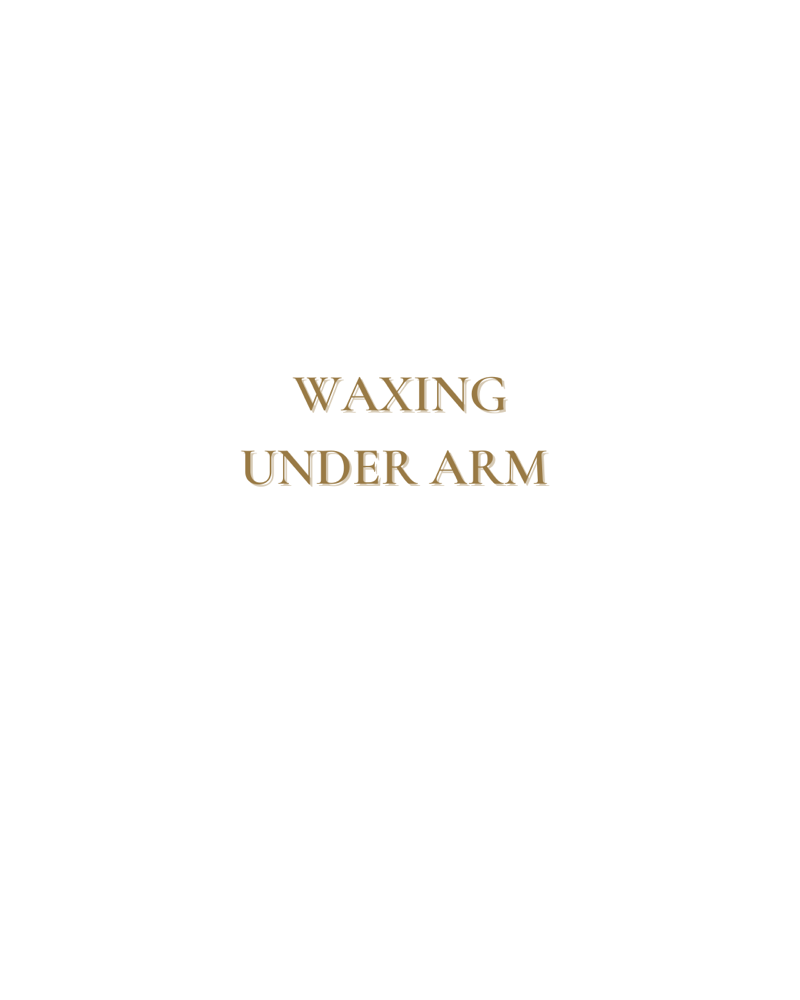 Waxing - Underarms