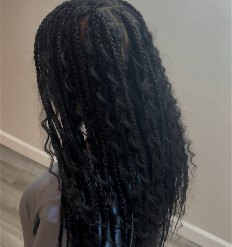 Large Boho Knotless/Boxbraids