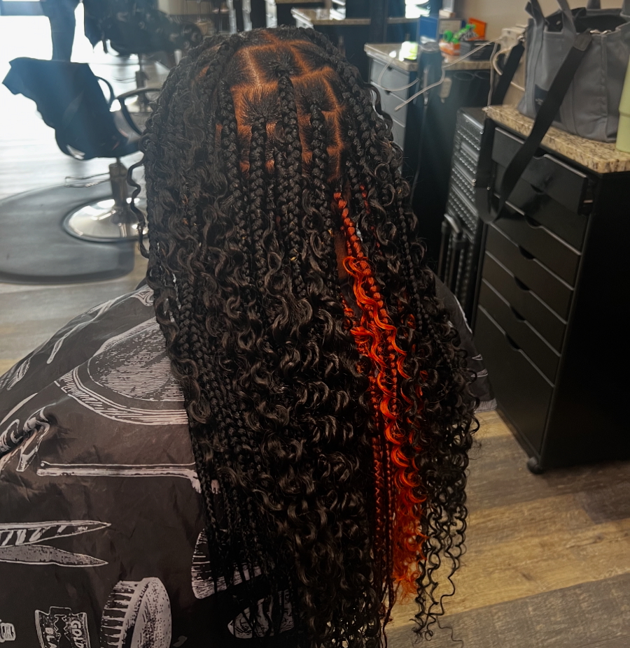 Large Knotless/Boxbraids