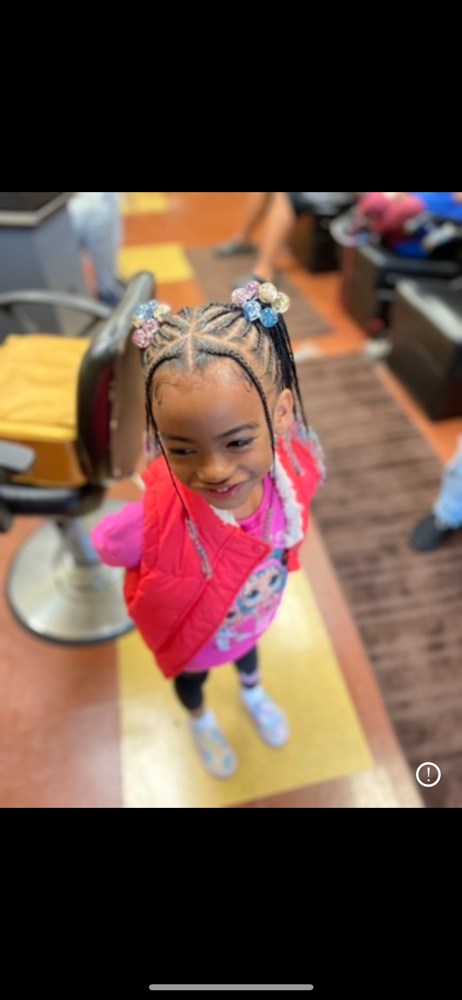 Kid Braided Styles (long Hair)