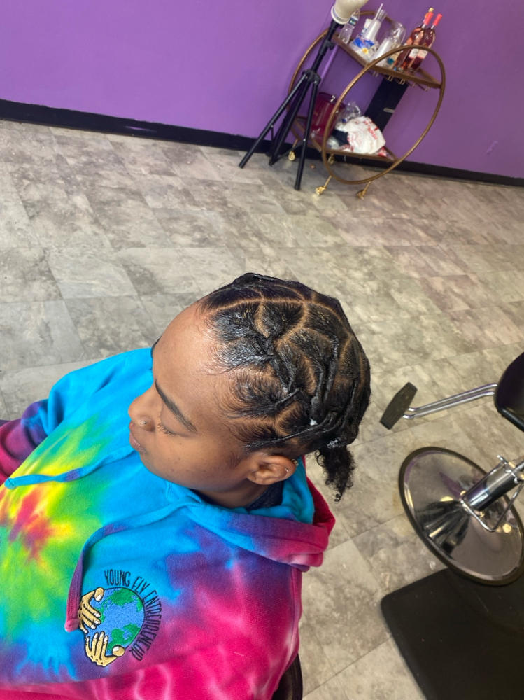 Natural No Locs Barrel Twist at Lee The Hair Magician LLC in Detroit, MI