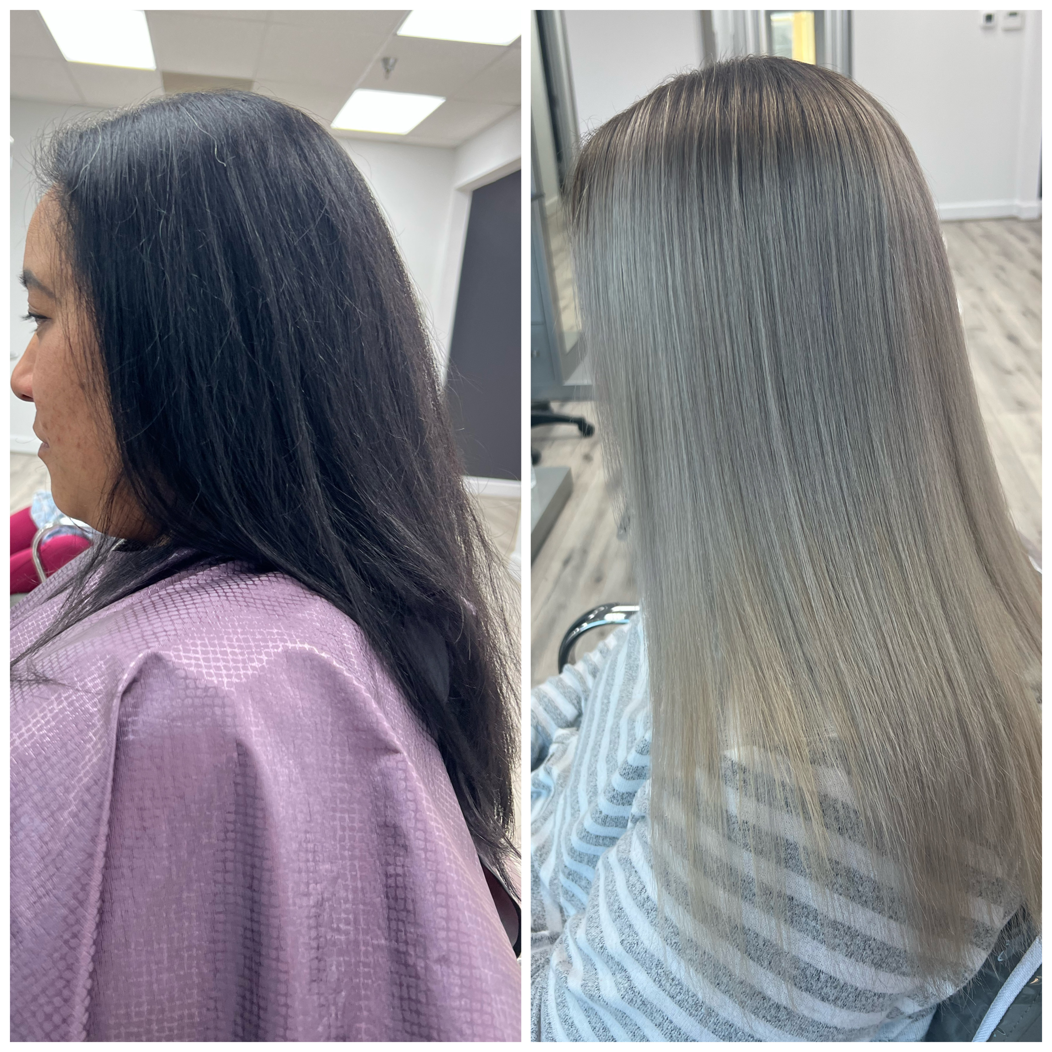 Blonding for Dark Virgin Hair