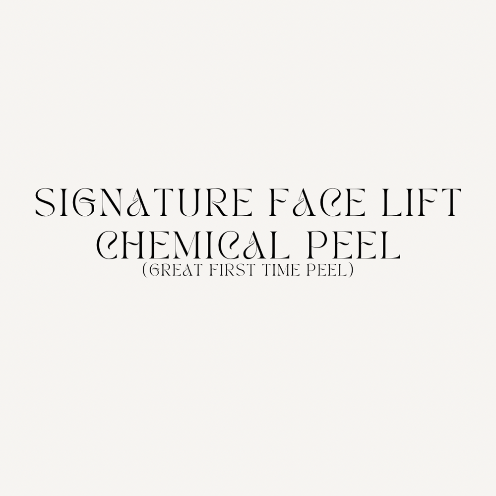 signature lift chemical peel