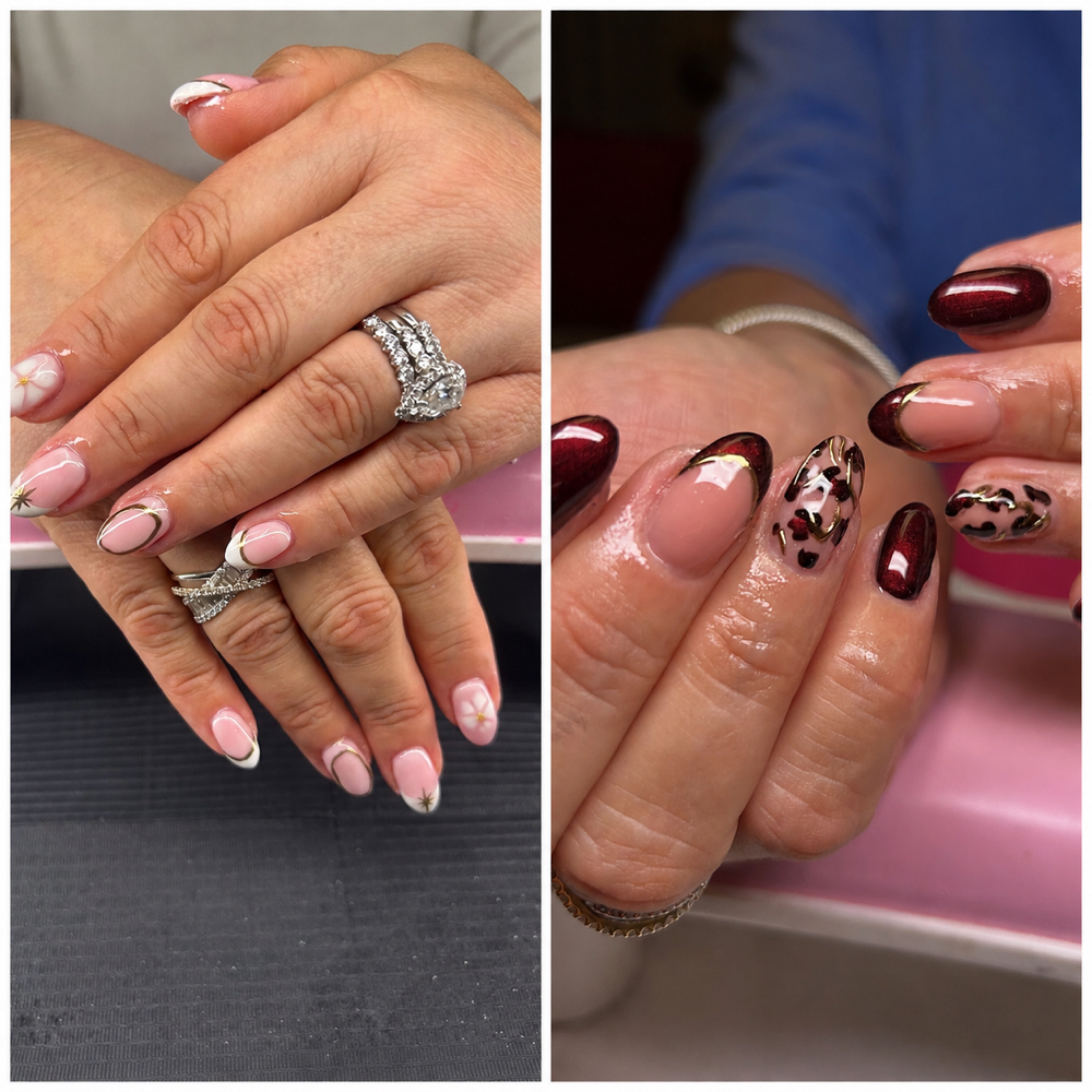 Fingernail Polish Change at Studio Bee Beauty at Blushed & Co. in New Albany, IN