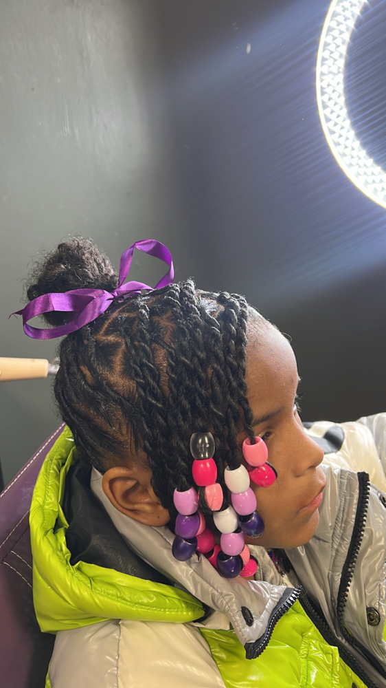 Kids locs  (ages 12 & under)