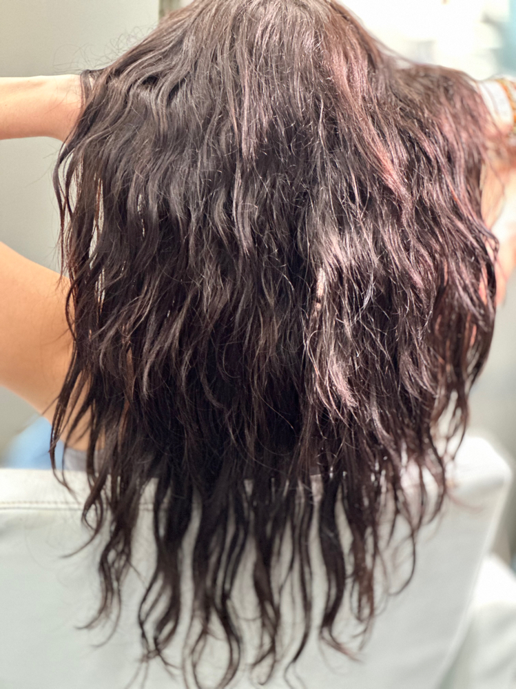 Microbeads Extensions at Claudia Egnal at Glow Salon in Addison, TX