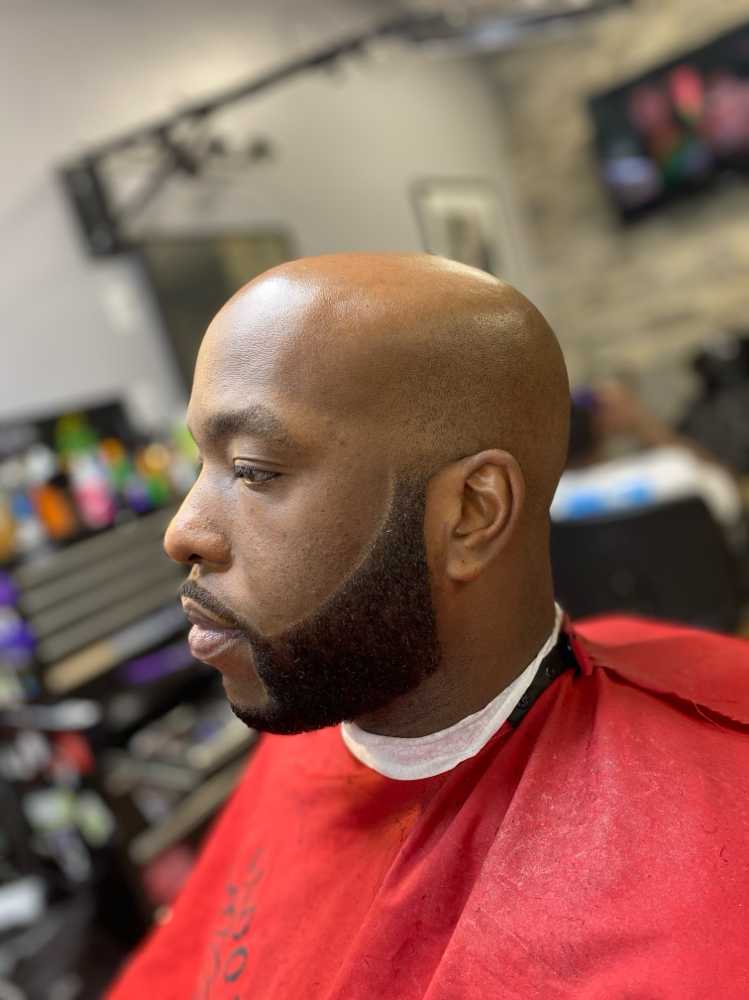 Bald Head And Beard