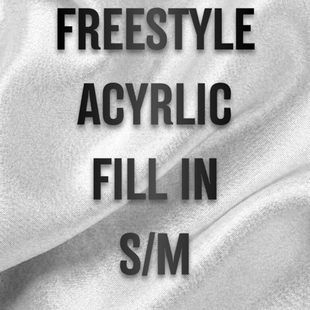 FREESTYLE FILL IN (S/M) at Forté Nail Spa in Toledo, OH