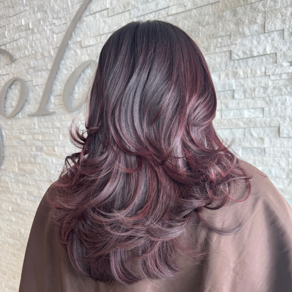 🍒vampy velvet cherry♥️ at Vibrance Beauty Bar in Poughkeepsie, NY