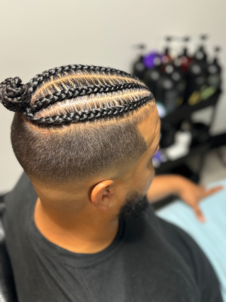 Men Cornrows/Stitch Braids