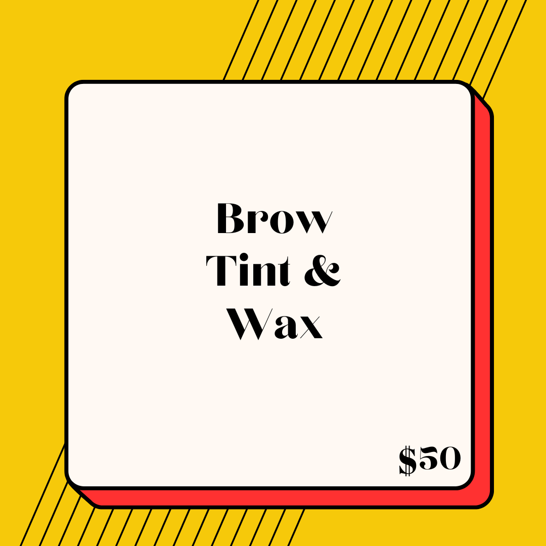 Eyebrow Tint + Wax