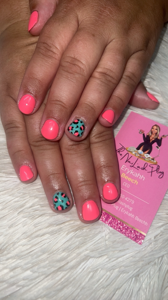 Gel On Natural Nails/Polish Change