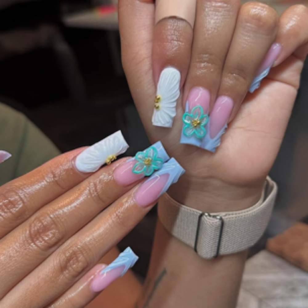Medium Full Set at Nails by Nici in Plainfield, IN