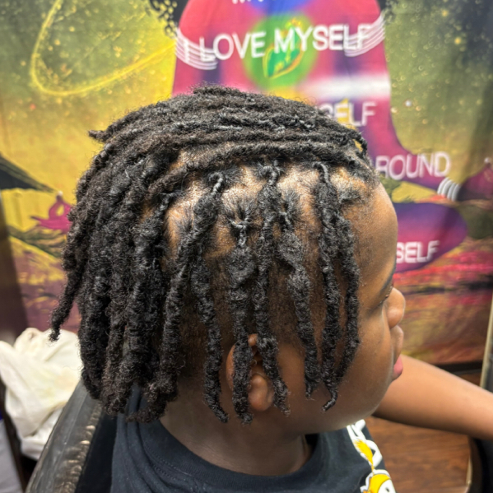 Kids INTERLOCKING service at LOVINGMYLOCS in Duncanville, TX