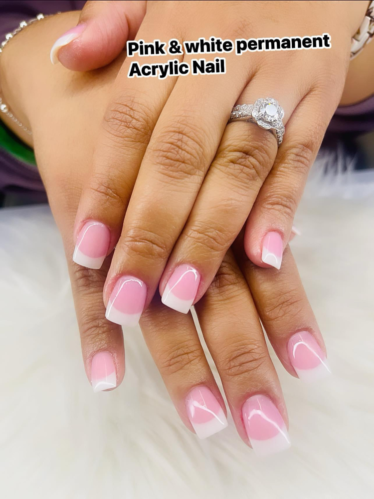 Fill Pink & White