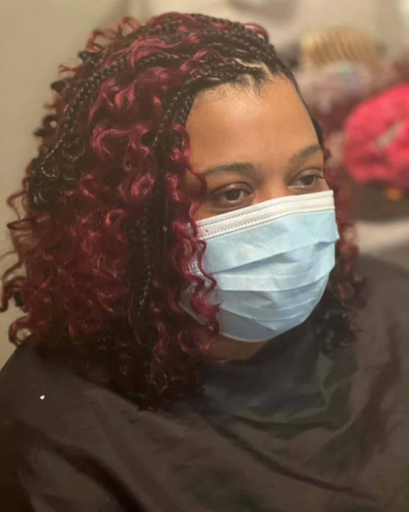 Boho Bob at Tima hair braiding in Greensboro, NC