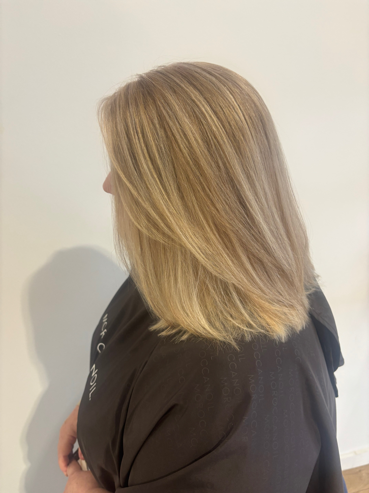 Partial Highlight at Megan Hinkson Hair & Beauty in Bryant, AR