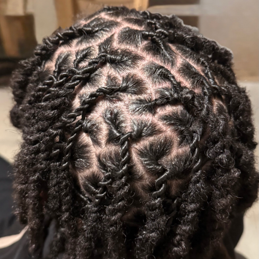 Starter Locs at Just Joy Hair Studio in Dacula, GA