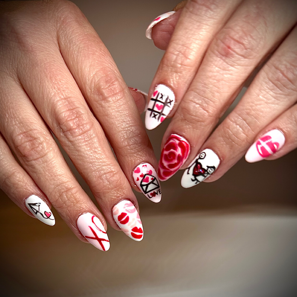 Structured Manicure at Wonderland Nail Studio in Rockwell, NC
