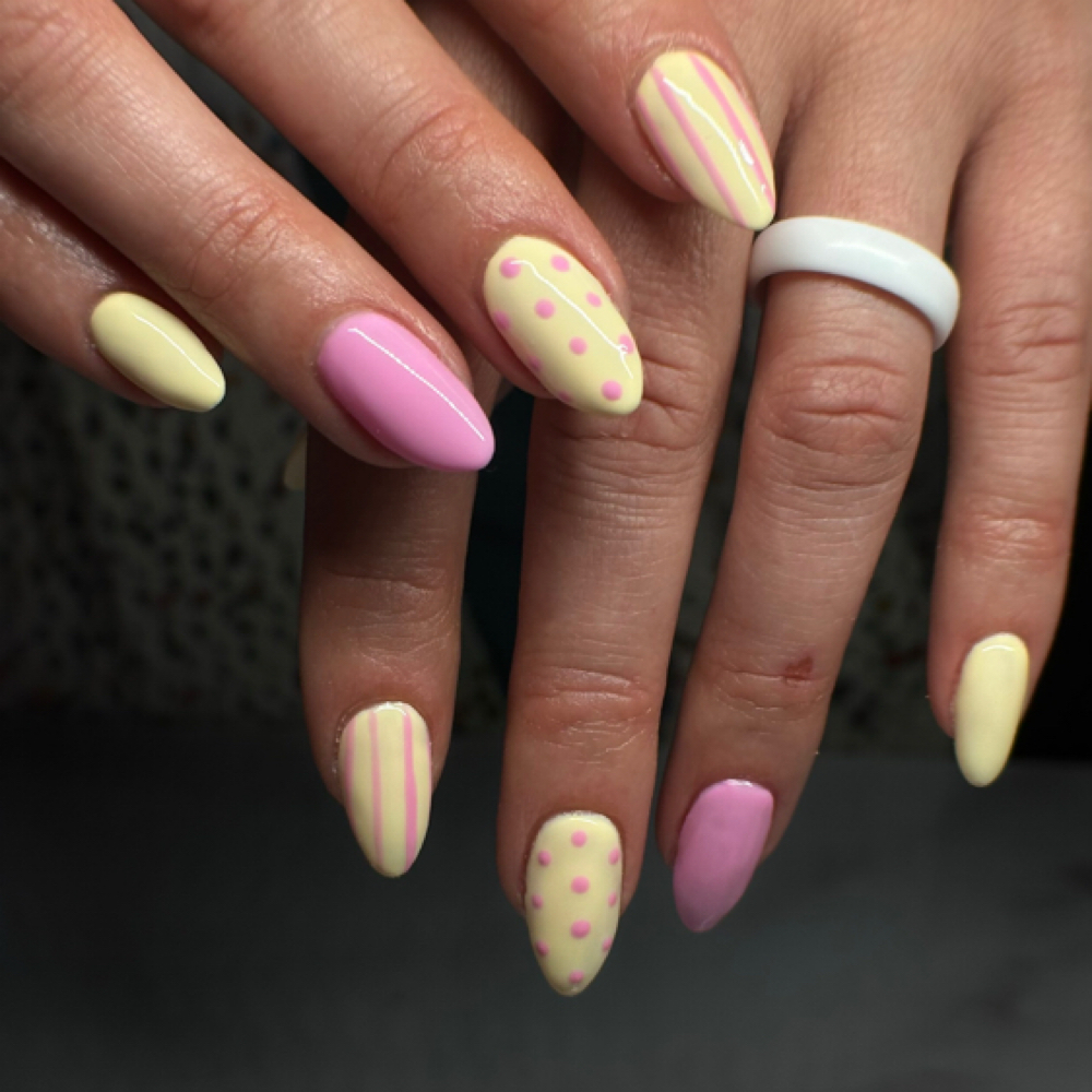 Structured Manicure at Wonderland Nail Studio in Rockwell, NC